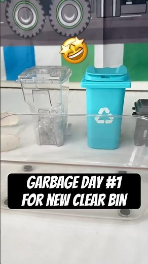 First Time Collecting my new Clear bin on Garbage Day! #gogarbage #trash