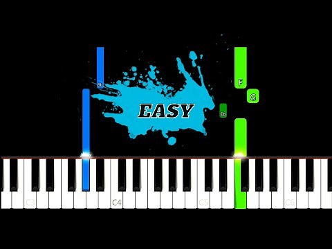 Morrowind - The Elder Scrolls III Theme Song EASY Piano Tutorial