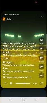 Come on our boys in green 💚