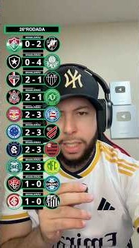 SIMULATING ROUND 26 OF THE 2026 BRASILEIRÃO #soccer #viral