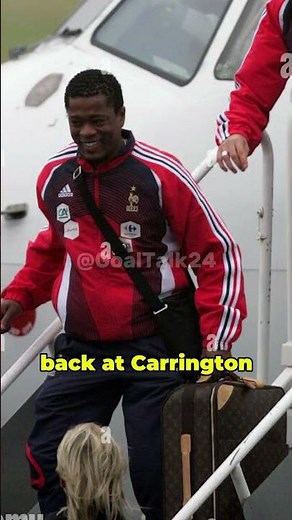 Patrice Evra Injury Story with Ferguson at Manchester United #shorts