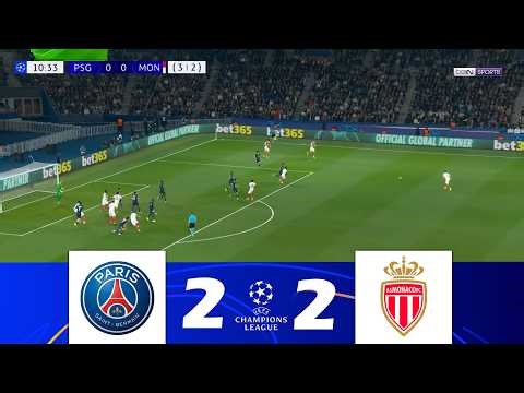 «ПСЖ» — «Монако» [2-2] | Лига чемпионов УЕФА 2025/26 | Основные моменты матча!