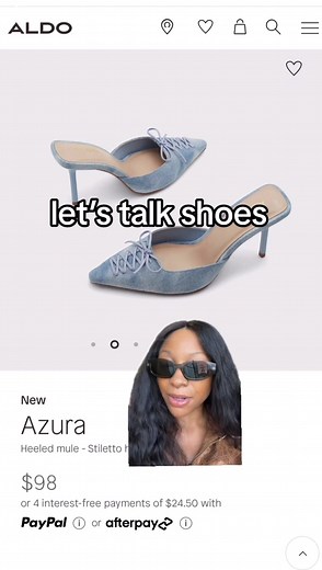 Let’s talk comfort 📢 Expert opinion brought to us by #ALDOCrew @Jamila Hadiya. Check out our #ALDOPillowWalk technology in-store now or head online to shop her faves! #ALDOShoes