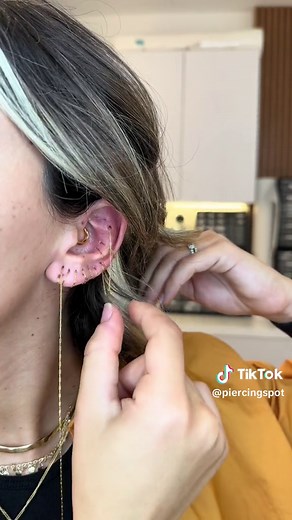 Ear Stitching Video: A Unique Body Piercing Experience in Dubai