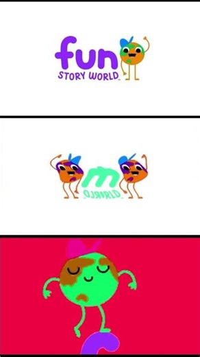 Fun Story World Intro Logo Effects Sponsored By Klasky Csupo 2001 Effects #shorts