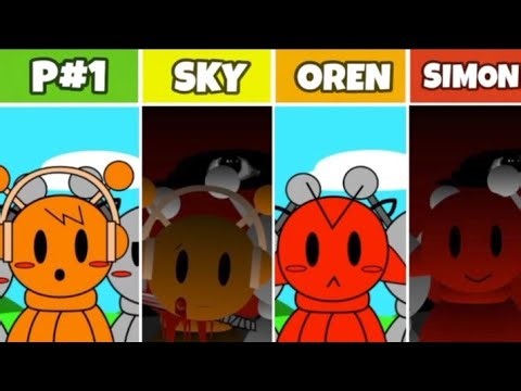 Incredibox Sprunki | SKY vs OREN vs SIMON | New Style Comparison