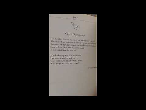 Class Discussion poem by Gervase Phinn