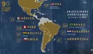 Así llegaron las 12 selecciones al Mundial de Uruguay en 1930
