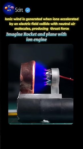ionic thrust the revolution in space travel 🚀 #technology #ion #physics