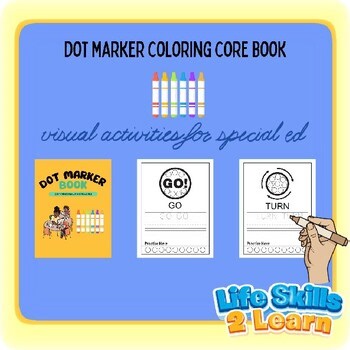 Dot Marker Core Word Book