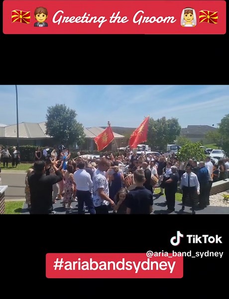 Traditional Macedonian Wedding Ceremony: Groom's Arrival