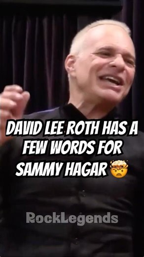 David Lee Roth on His Writing vs. Sammy Hagar’s 🤯🔥#rockmusic #vanhalen #shorts