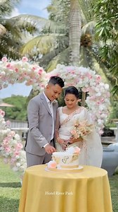 194K views · 2.9K reactions | Outdoor wedding 梁| මං ආසම විදිය ❤️ @Hotel River Park Hikkaduwa | Bride&Groom.lk | Facebook