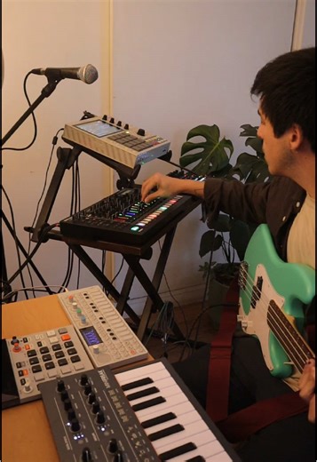 Creating Music with MPC One, TR8S, and Digitone