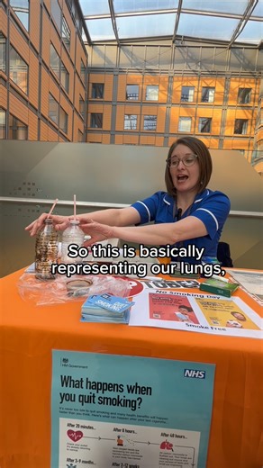 7.1K views · 30 reactions | Thinking of quitting smoking this Stoptober? Watch our smoking cessation nurse explain how tobacco affects your lungs. You can find support and resources to help you quit here: https://www.nhs.uk/better-health/quit-smoking/ #Stoptober | Sandwell and West Birmingham NHS Trust | Facebook