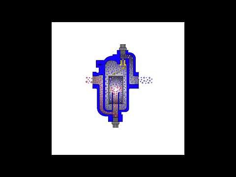 Inverted Bucket Steam Trap Animation