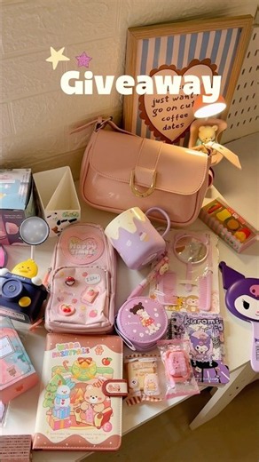 Giveaway 🌸⭐️#giveaway#cute #dailyvlog
