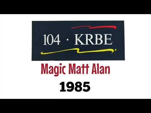 Magic Matt Alan 104 KRBE Houston