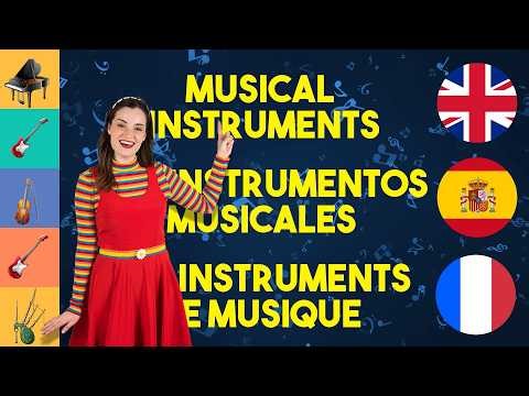 GUESS Musical instruments 🎺🎸 with Daisy Dot, Luli Pampín and Marie Toupie 🇬🇧🇪🇸🇫🇷