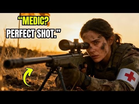 SHE WAS JUST THE MEDIC — UNTIL ONE SHOT SAVED THE ENTIRE BASE FROM COLLAPSE