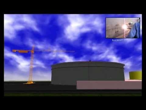 500000 BBL CRUDE OIL FLOATING ROOF STORAGE TANK IN LAVAN ISLAND (IRAN)