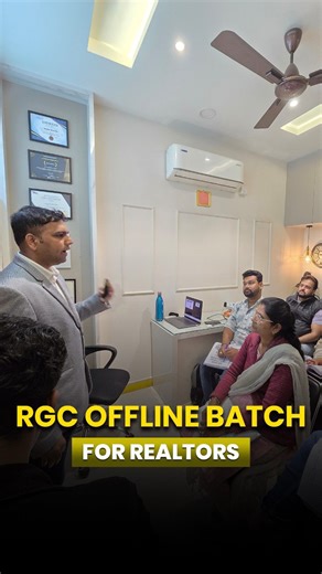 Dr Amol Mourya - Real Estate Coach | Author | Entrepreneur on Instagram: "🚀 RGC Real Estate Game Changer Champions Offline Batch Has Officially Started! The much-awaited 6 Weeks RGC Champions Launchpad Training (Offline) is now LIVE, bringing together ambitious real estate agents, brokers, and channel partners who are serious about upgrading their skills and income. 🏡 This intensive offline program is built for professionals who don’t want random deals or inconsistent growth anymore. It focuse