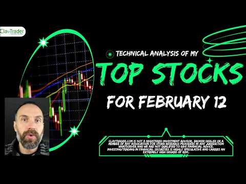 Top 10 Stocks For February 12, 2026 ( $NCI, $RENX, $SUNE, $DXST, $NVDA, and more! )