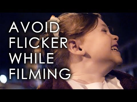 How to AVOID FLICKER and STROBING While Filming