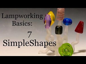 Lampworking Basic Beads - 7 Simple Shapes - No. 2 The Oval