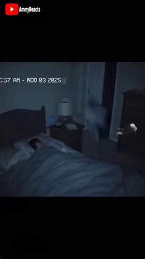 I REACTED to POLTERGEIST BEDROOM Footage at 3 AM and I'm TERRIFIED 😱 (Real?)