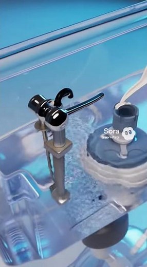 How a Toilet Flush ACTUALLY Works (Satisfying 3D Animation)