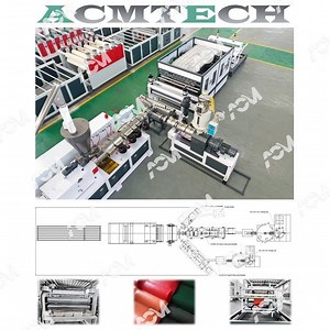 [Hot Item] WPC PVC Great Wall Panel/ASA U-PVC Colonial Glazed Corrugated Roof Tile Extrusion Machine Plastic PVC Roof Tile Sheet Extrusion Making Machine