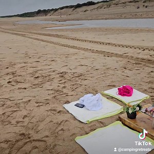 9.4K views · 59 reactions | Here we go. The ultimate beach relaxation. | Camping Retreats | Facebook