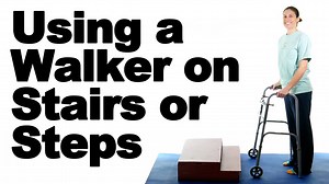 34 reactions | Using a walker on stairs or steps can be a scary...