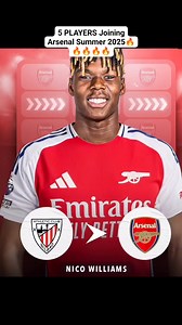 74K views · 1.5K reactions | Here We Go, 5 Players Joining Arsenal 2025, According to Fabrizio Romano Part 8 | Arsenal FC:the best football club in the world | Facebook