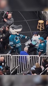 Intimidation at its finest 🤭 (🎥: Emerald City Hockey) | NHL