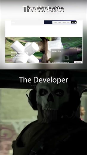 The Website Vs The Developer🚀 Funny Web Design Videos Comment to get a Real Website #websitedesign