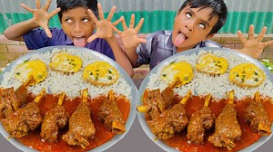 840K views · 10K reactions | Spicy Mutton Nalli Curry with Rice Eating Challenge || Eating Competition | Bangladeshi Food Competition | Facebook