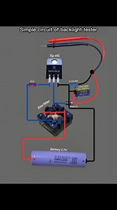 Automatic volt led tester #tester #led #volt #backlight #goodidea #tips #Circuito #fyp #diagram #Project #Light #rels #electronics | Delofha Servis