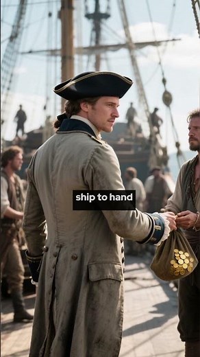This Pirate Stole a Ship Without Firing a Single Shot #history #historyshorts #historyfacts