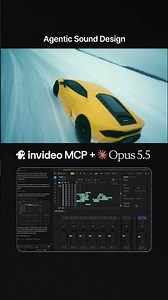 Opus 5.5 x invideo MCP x invideo Editor