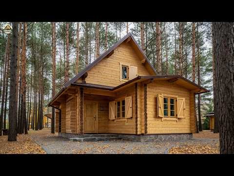 Step by Step: Watch a Giant Timber House Rise in the Most Unique Way!
