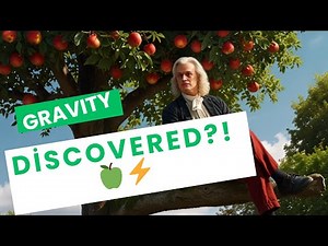 "Newton and the Falling Apple 🍏 | The Birth of Gravity! ⚡"