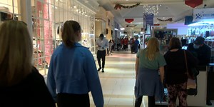 Last-minute Christmas shopping at Turtle Creek Mall