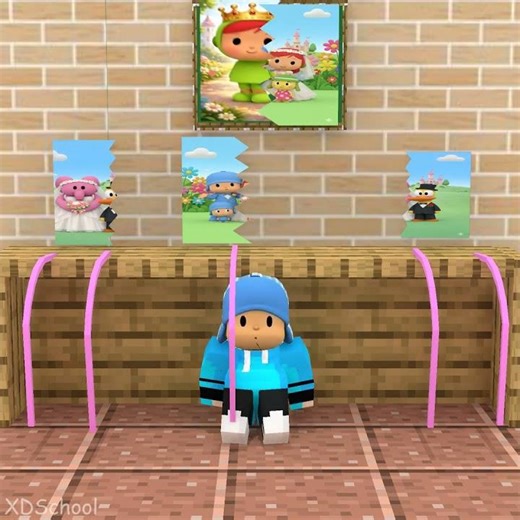 Which image should Sprunki Pocoyo Chubby choose to complete his picture?! 🤔🤔