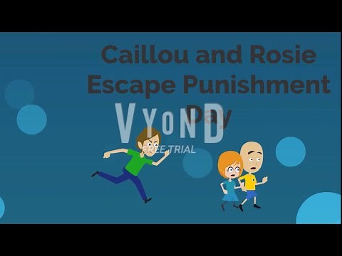 Caillou and Rosie Escape Punishment Day(3M VIEWS!!!!!!!!🥳🎉🎉🎉🎉🎉🎉)