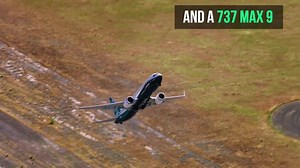 70K views · 1.9K reactions | Watch two Boeing planes fly SIDE-BY-SIDE like fighter jets! This is REAL video of test pilots flying the planes this month over Washington state. >> via.q13fox.com/DRLHk Our source: Q13FOX | Planes | Facebook