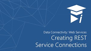Creating REST Service Connections