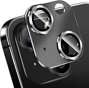 Amazon.com: QHOHQ 3 Pack Camera Lens Protector for iPhone 15 6.1" / iPhone 15 Plus 6.7", Zinc Alloy One Piece Camera Cover, [Updated Version], Full Coverage Protection, Ultra HD, Shatterproof - Black : Cell Phones & Accessories