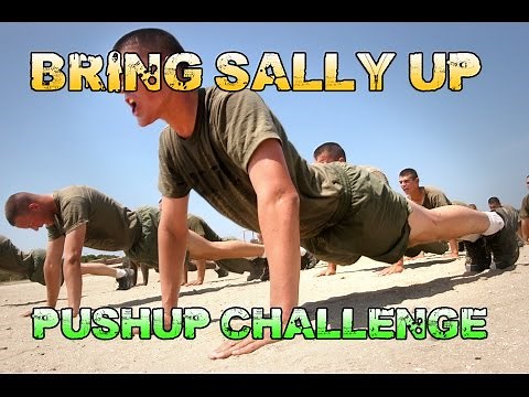 Bring Sally Up Bring Sally Down Pushup Challenge